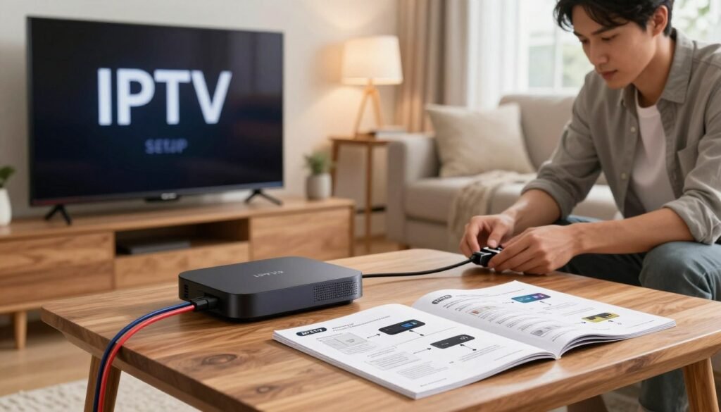 how to setup iptv