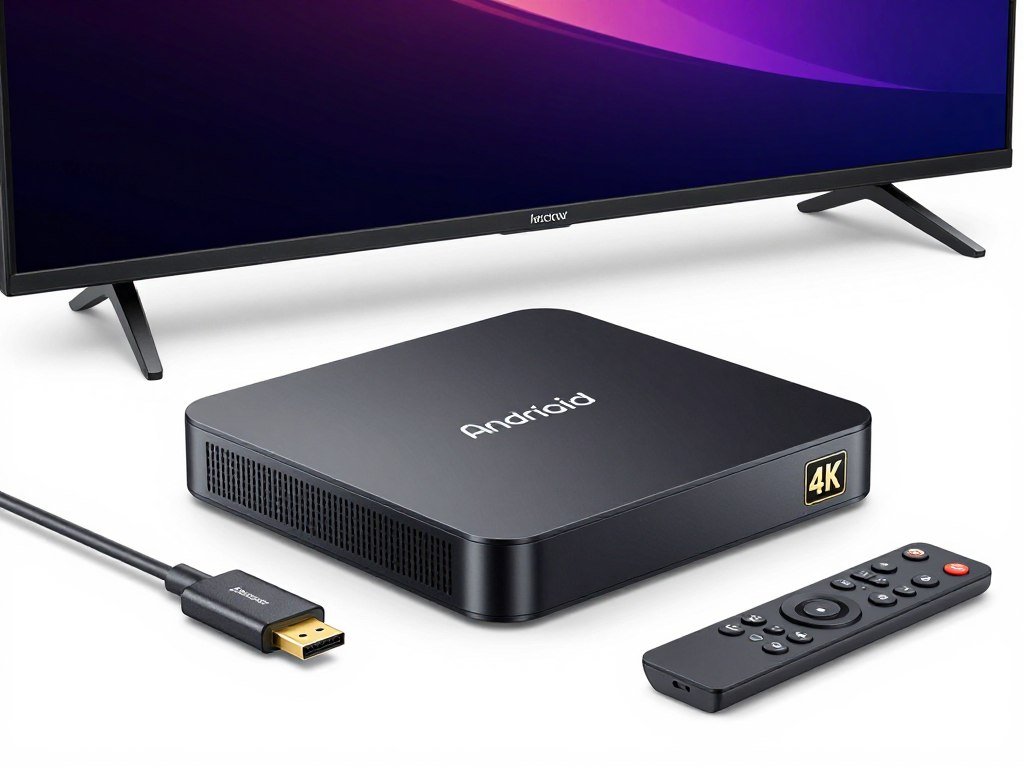 Android TV Box 4K streaming device for IPTV services Android TV Box 4K streaming device for IPTV services