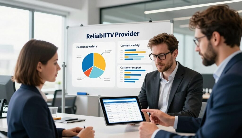 Critères de sélection pour un fournisseur IPTV Belgique