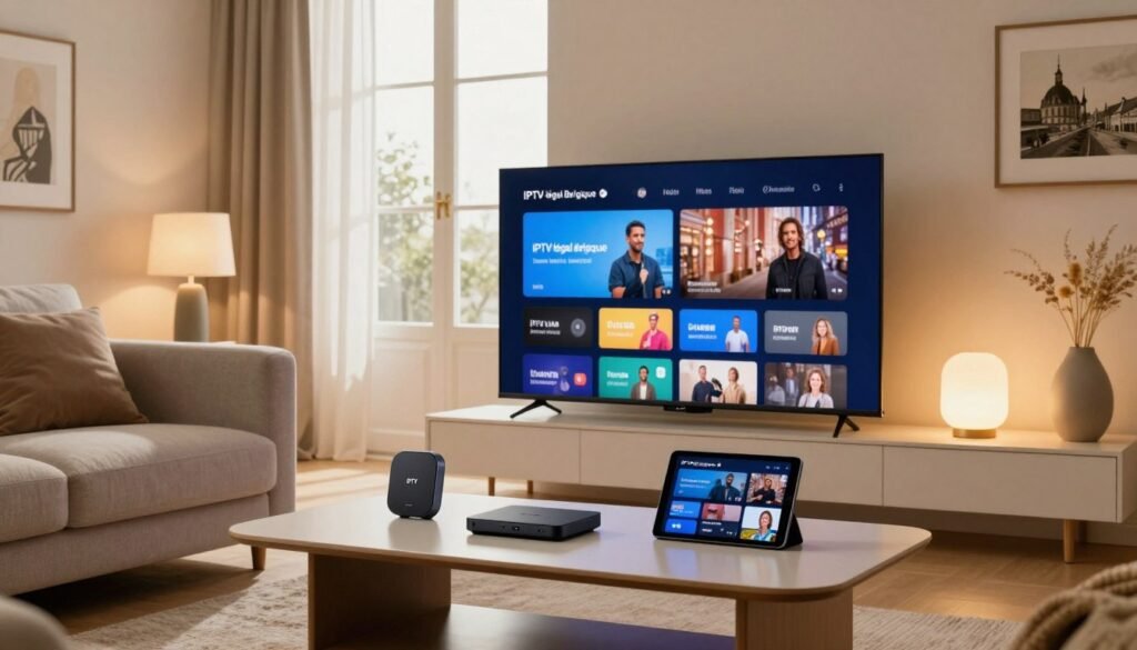 IPTV légal Belgique (guide complet)