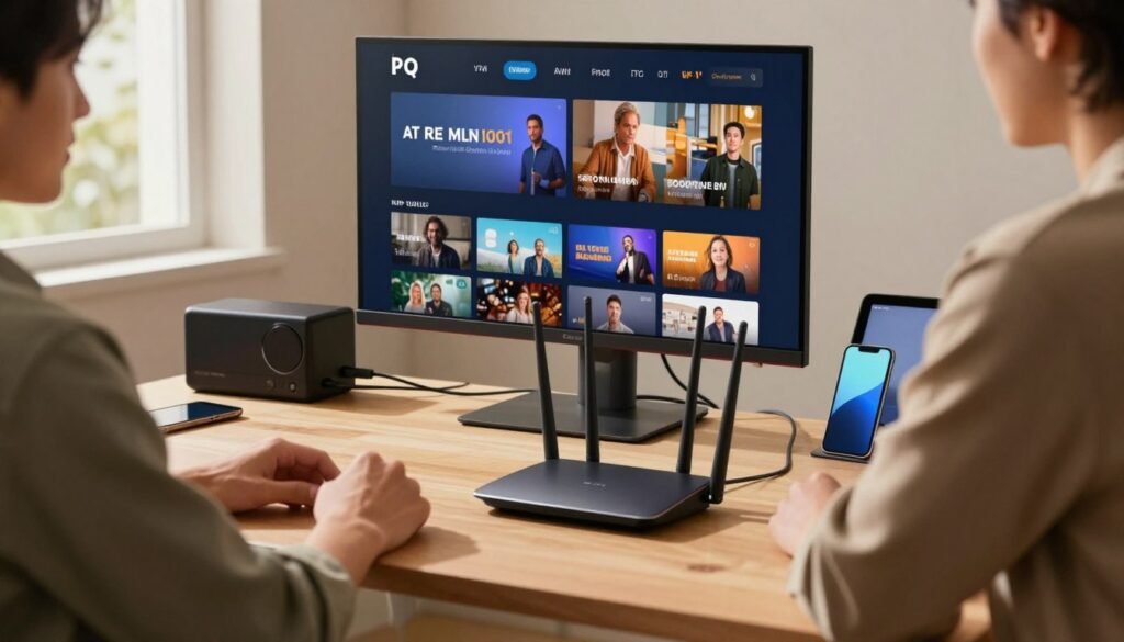 Optimisation de la connexion pour les IPTV services