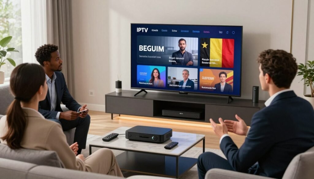 Qualité de diffusion IPTV légal Belgique