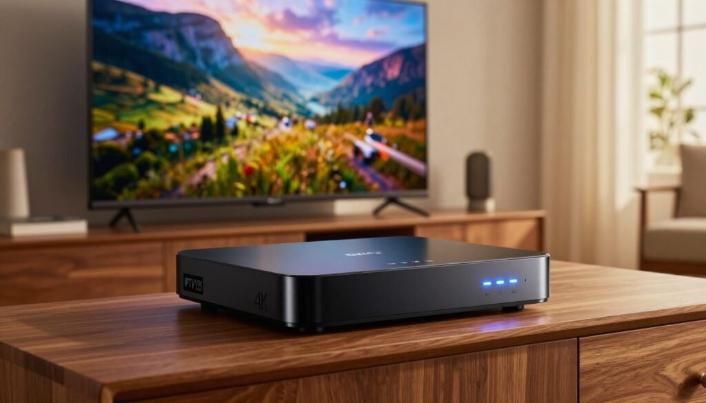 Récepteur IPTV 4K