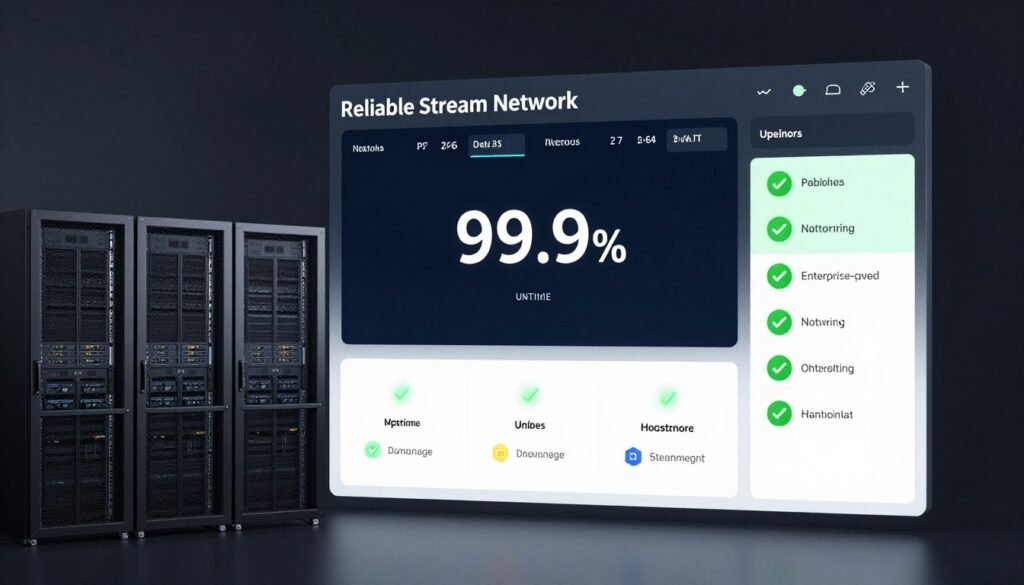 Reliable Stream Network server infrastructure and reliability dashboard Reliable Stream Network server infrastructure and reliability dashboard