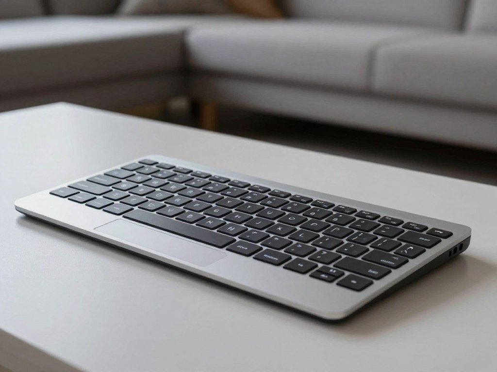 Wireless keyboard with touchpad for IPTV navigation Wireless keyboard with touchpad for IPTV navigation