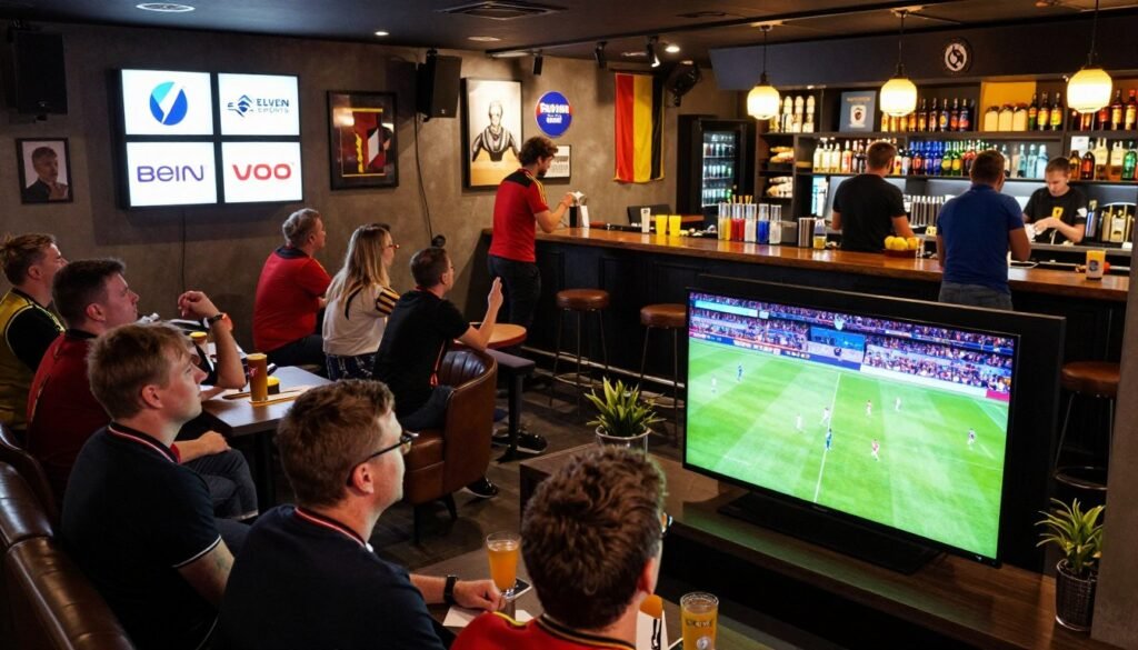 meilleures chaînes sportives Belgique